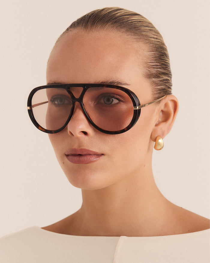 THE HARLEY - CACAO TORT-PEACH-SUNGLASSES-BANBE-BILLINI USA
