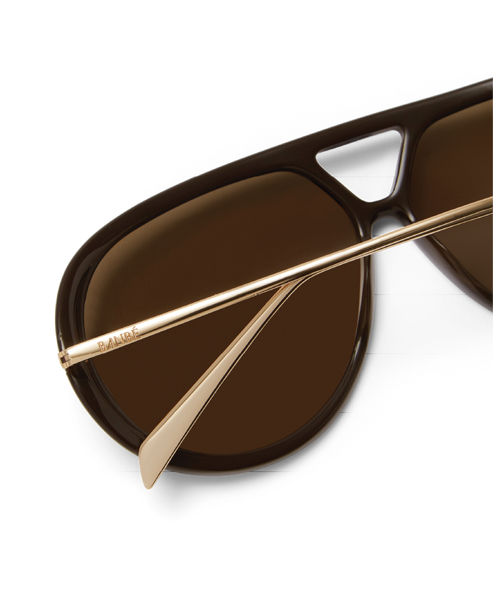 THE HARLEY - DARK CACAO-ESPRESSO-SUNGLASSES-BANBE-BILLINI USA
