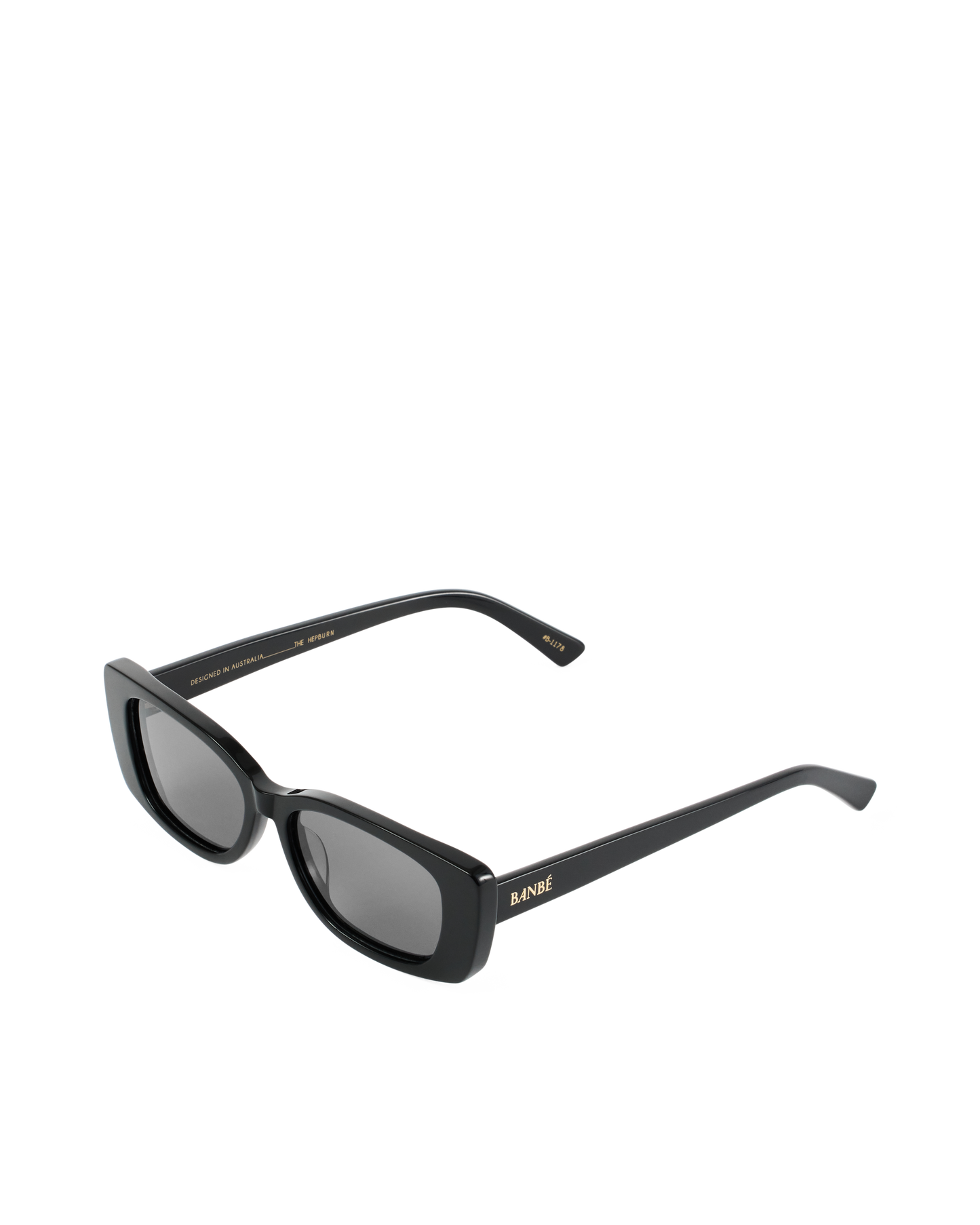 THE HEPBURN - BLACK-SMOKE-SUNGLASSES-BANBE-O/S-BILLINI USA