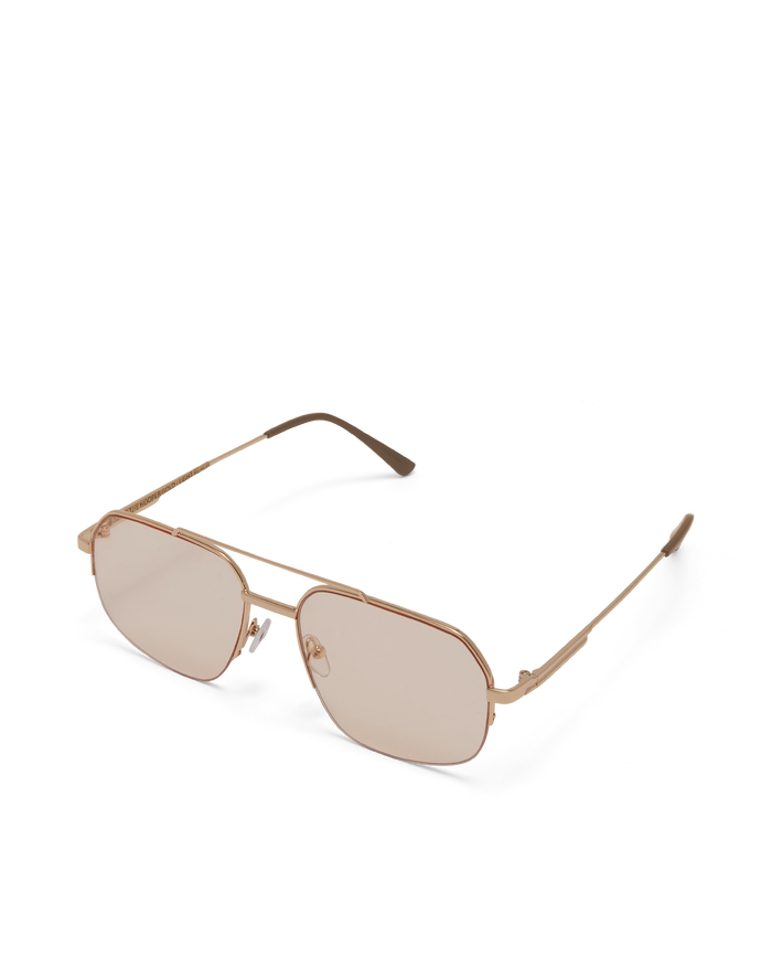 THE HOOPER - GOLD-LIGHT PEACH-SUNGLASSES-BANBE-BILLINI USA