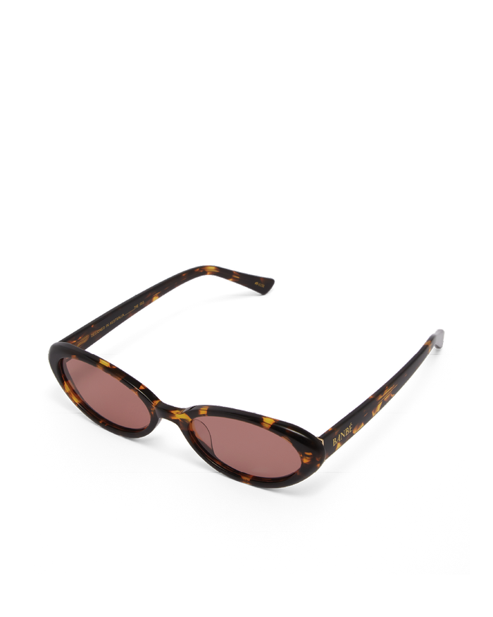 THE IRIS - HAVANA TORT-MELON-SUNGLASSES-BANBE-BILLINI USA
