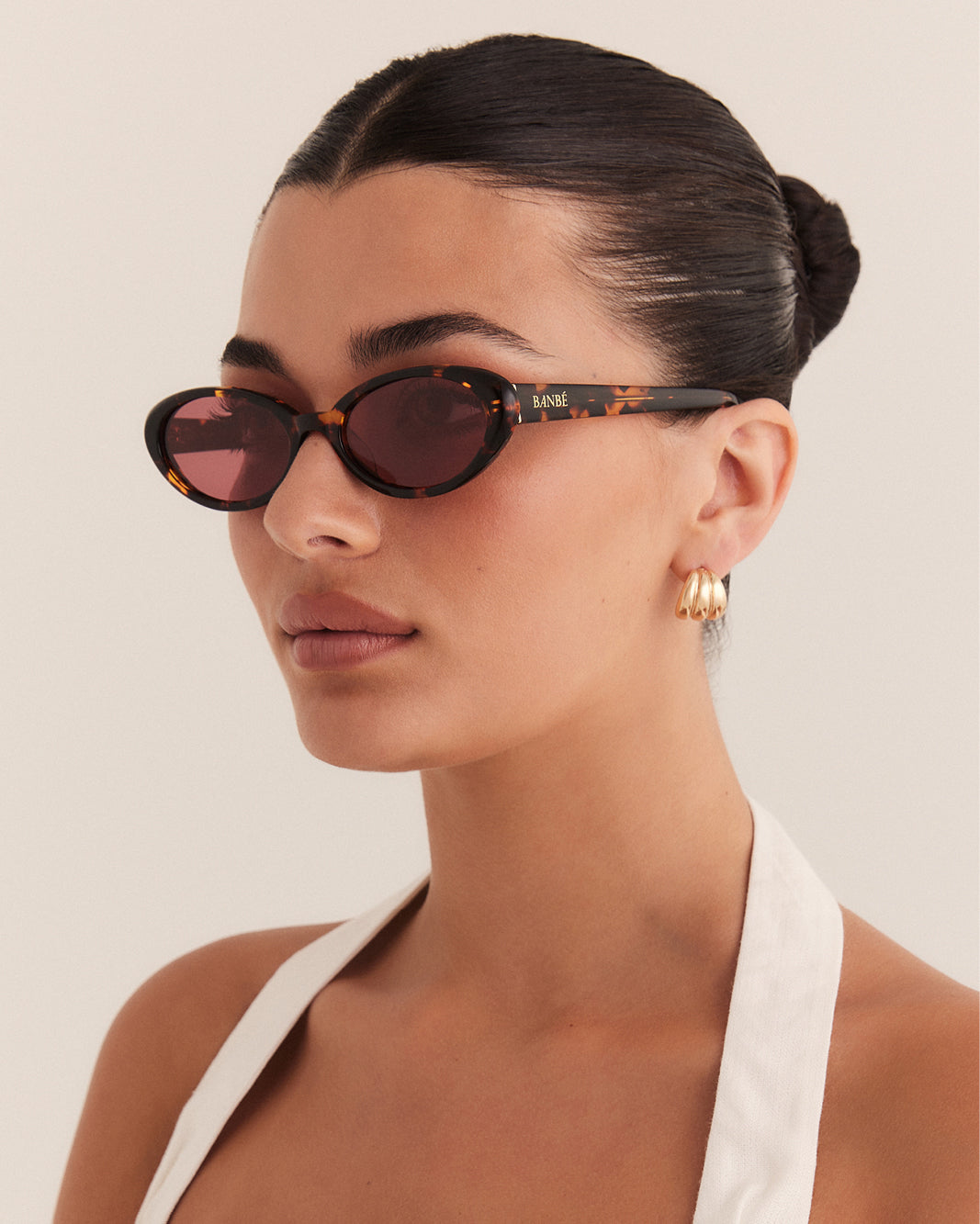 THE IRIS - HAVANA TORT-MELON-SUNGLASSES-BANBE-BILLINI USA