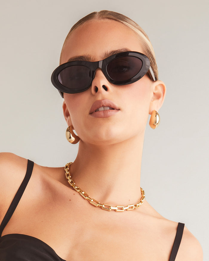 THE JASMINE - BLACK-JET-SUNGLASSES-BANBE-O/S-BILLINI USA