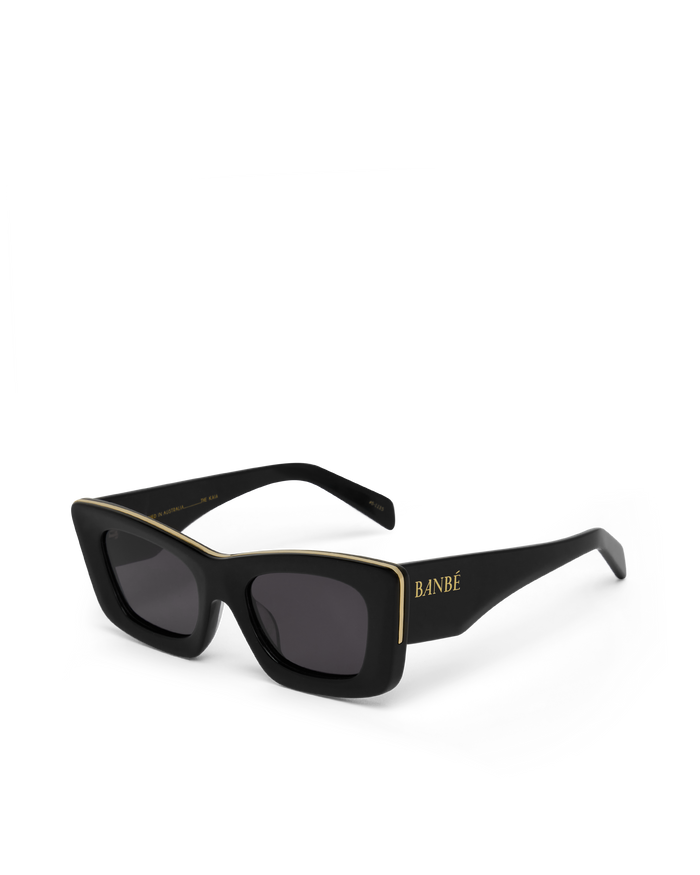 THE KAIA - BLACK-JET-SUNGLASSES-BANBE-O/S-BILLINI USA