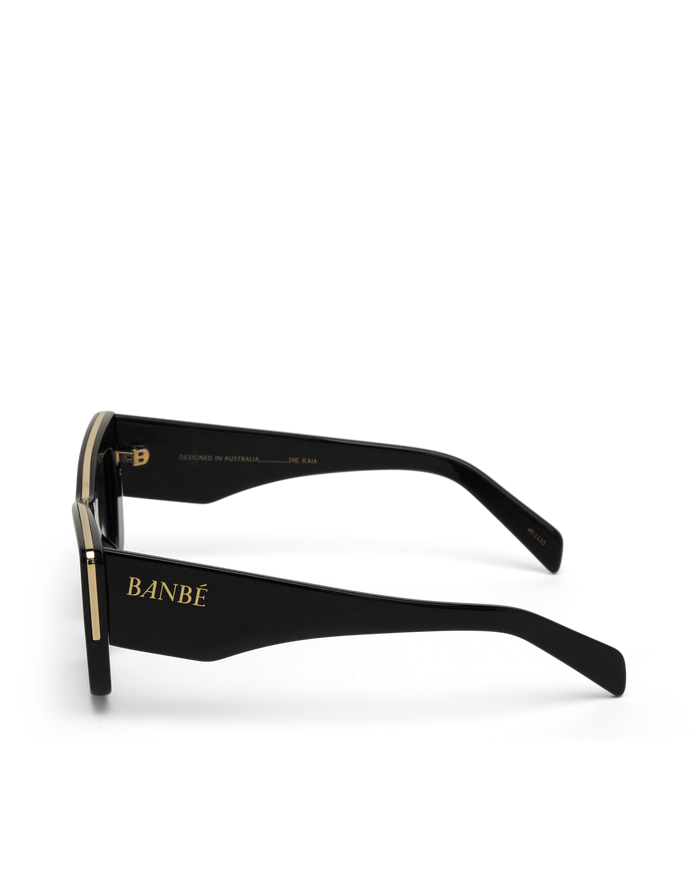 THE KAIA - BLACK-JET-SUNGLASSES-BANBE-O/S-BILLINI USA