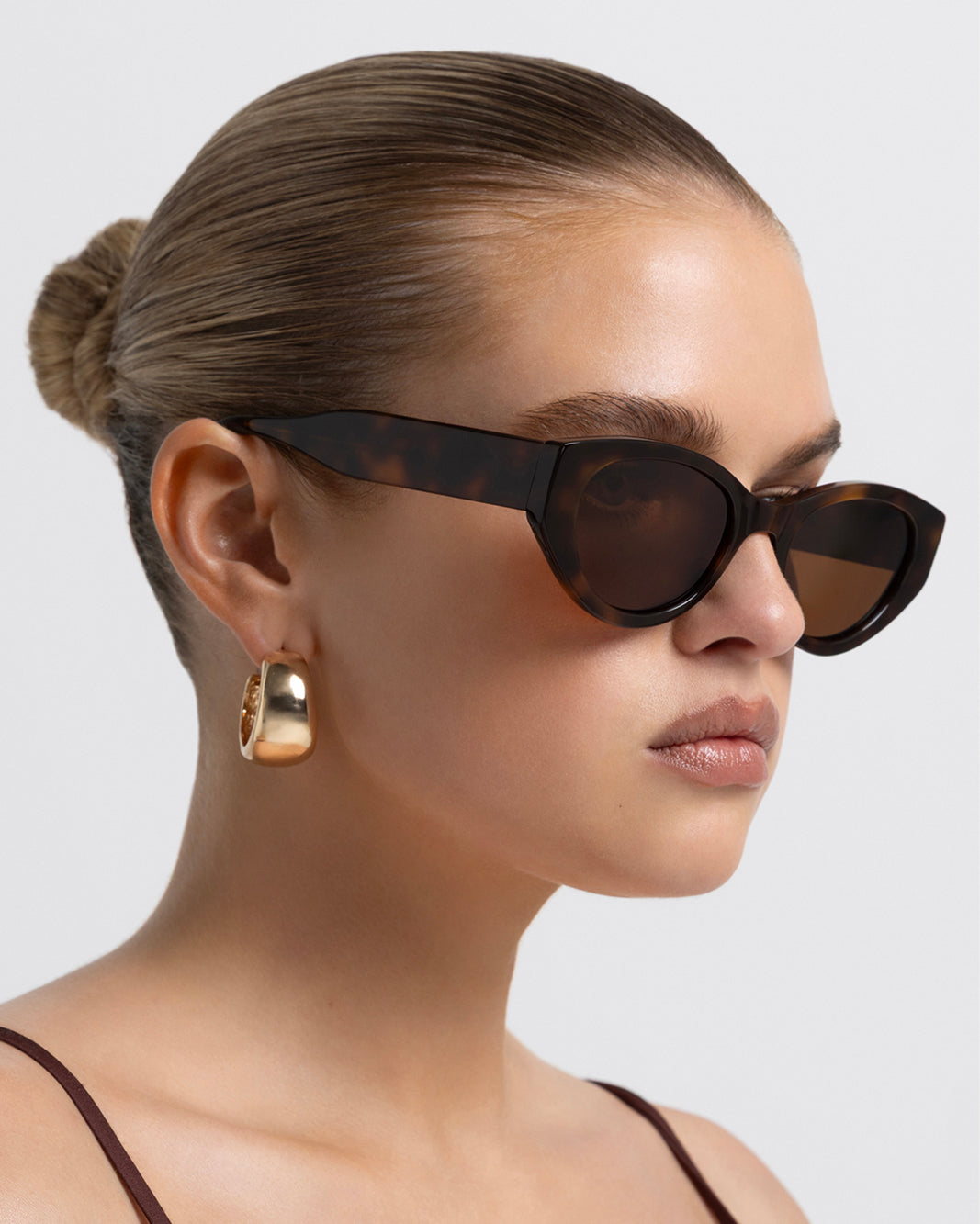THE KELLY - HAVANA TORT-HAZEL-SUNGLASSES-BANBE-BILLINI USA