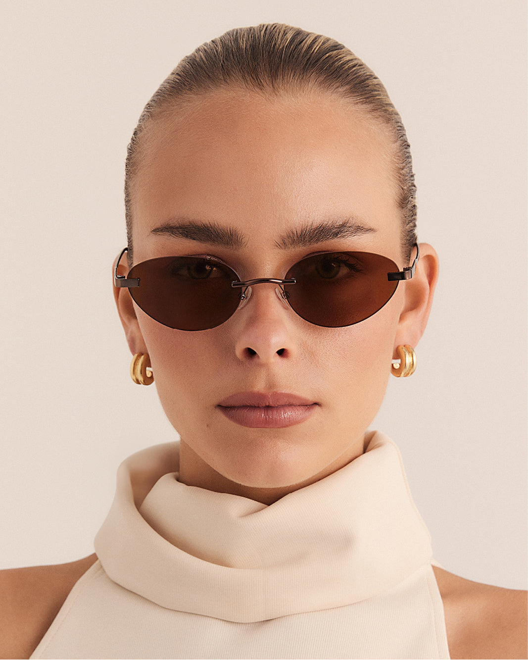 THE LANA - BRONZE-DARK CHOCOLATE-SUNGLASSES-BANBE-BILLINI USA