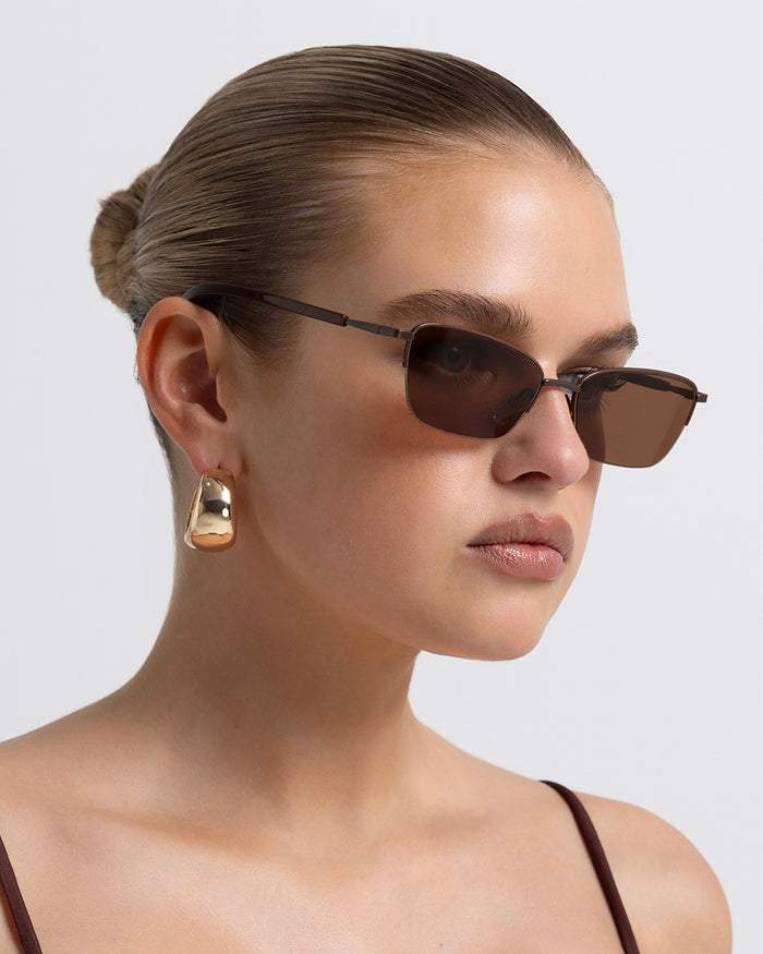THE LYDIA - DARK CHOCOLATE-DARK CHOCOLATE-SUNGLASSES-BANBE-BILLINI USA