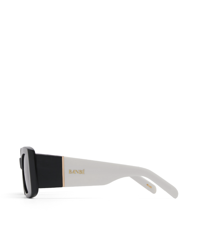 THE MARGOT - BLACK-IVORY-BLACK-SUNGLASSES-BANBE-BILLINI USA