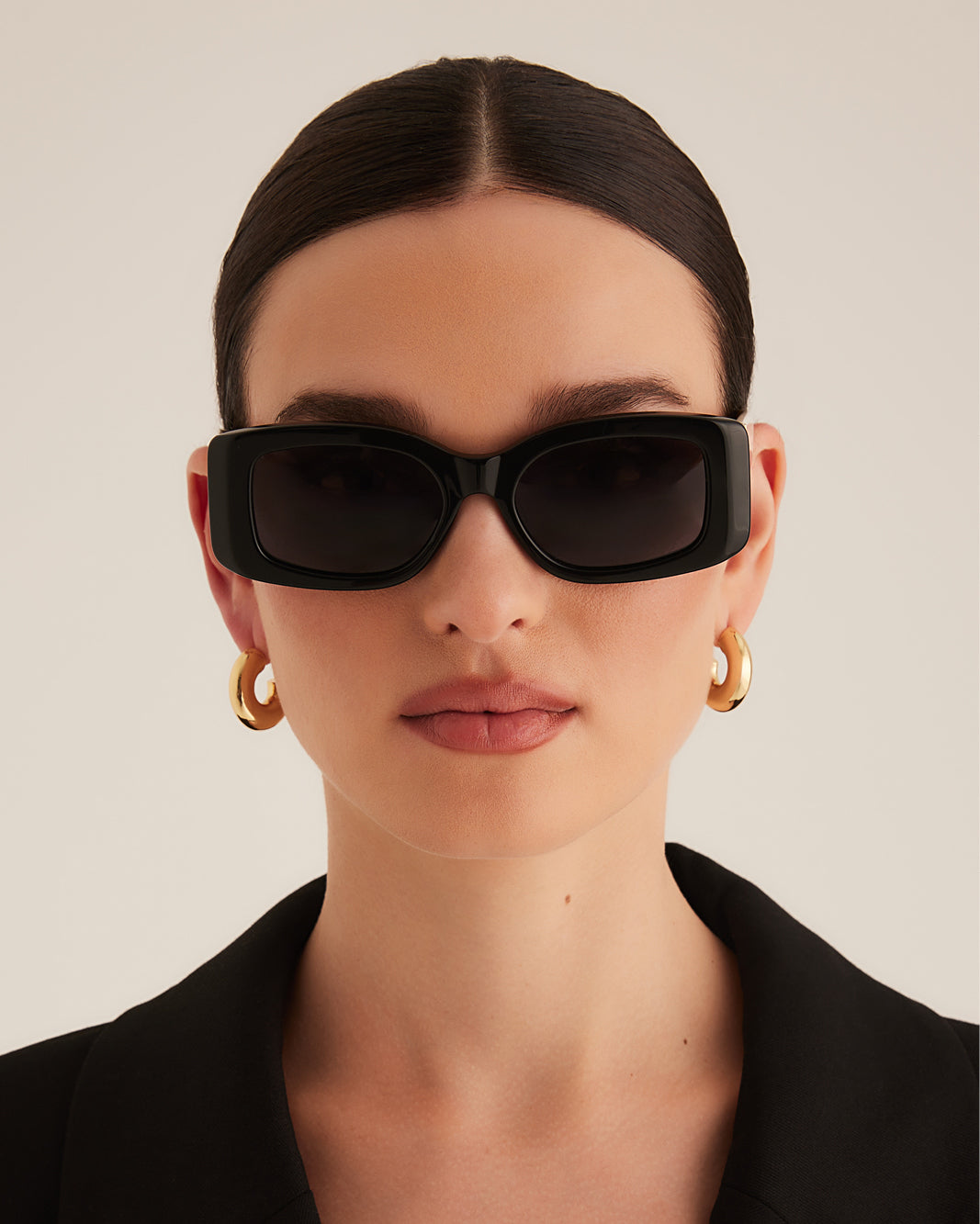 THE MARGOT - BLACK-IVORY-BLACK-SUNGLASSES-BANBE-BILLINI USA