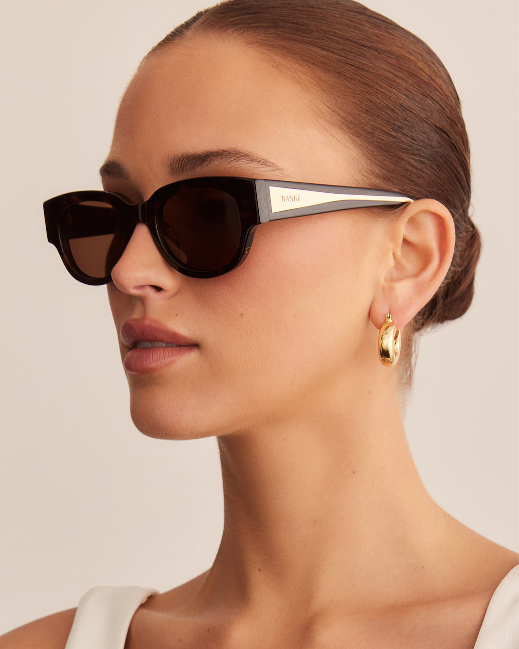 THE MARKLE - DARK HAVANA TORT-WALNUT-SUNGLASSES-BANBE-BILLINI USA