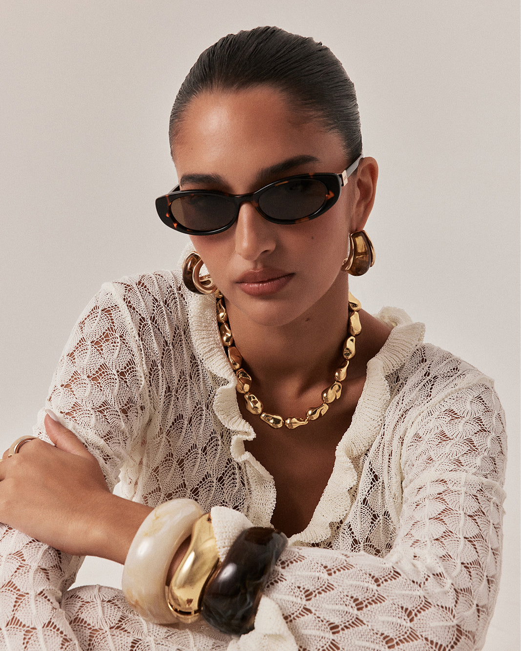 THE OLIVIA - HAVANA TORT-CHOCOLATE-SUNGLASSES-BANBE-BILLINI USA