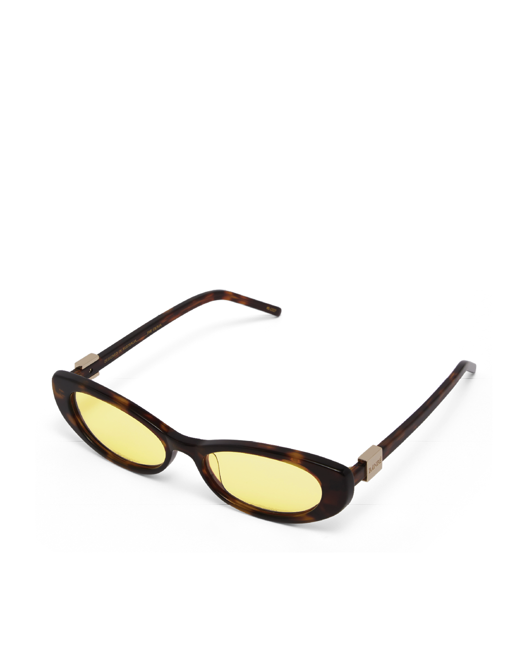 THE OLIVIA - HAVANA TORT-YELLOW-SUNGLASSES-BANBE-BILLINI USA