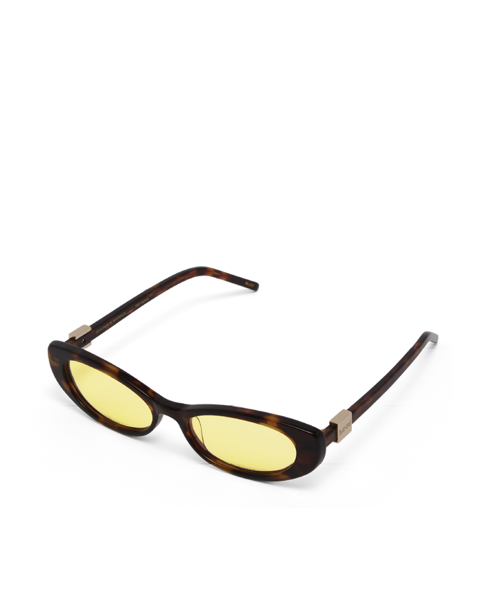THE OLIVIA - HAVANA TORT-YELLOW-SUNGLASSES-BANBE-BILLINI USA