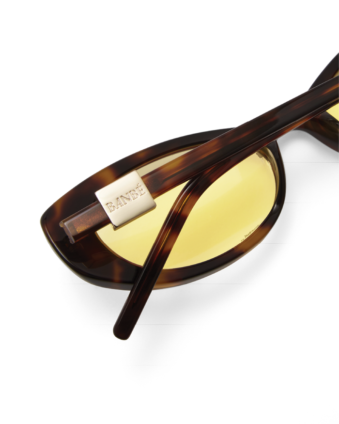 THE OLIVIA - HAVANA TORT-YELLOW-SUNGLASSES-BANBE-BILLINI USA