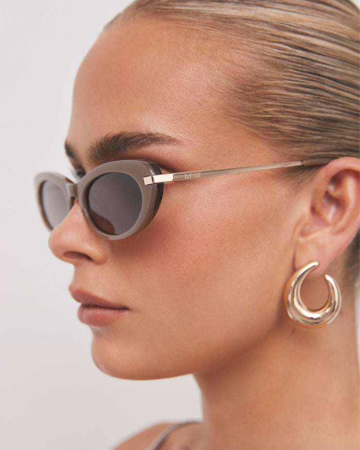 THE RAE - TAUPE-BROWN-SUNGLASSES-BANBE-BILLINI USA