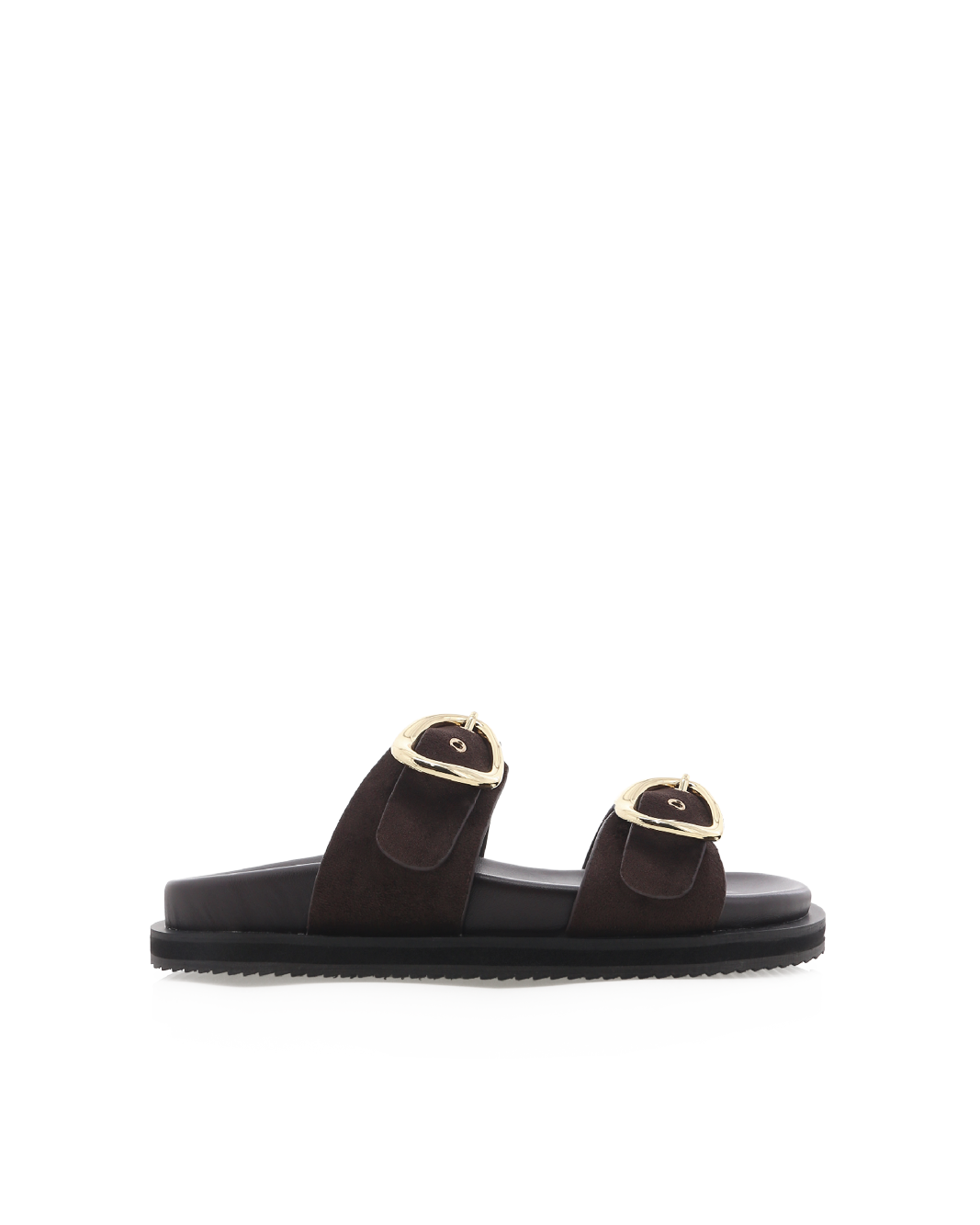 THERESA - DARK CACAO SUEDE-Sandals-Billini-BILLINI USA