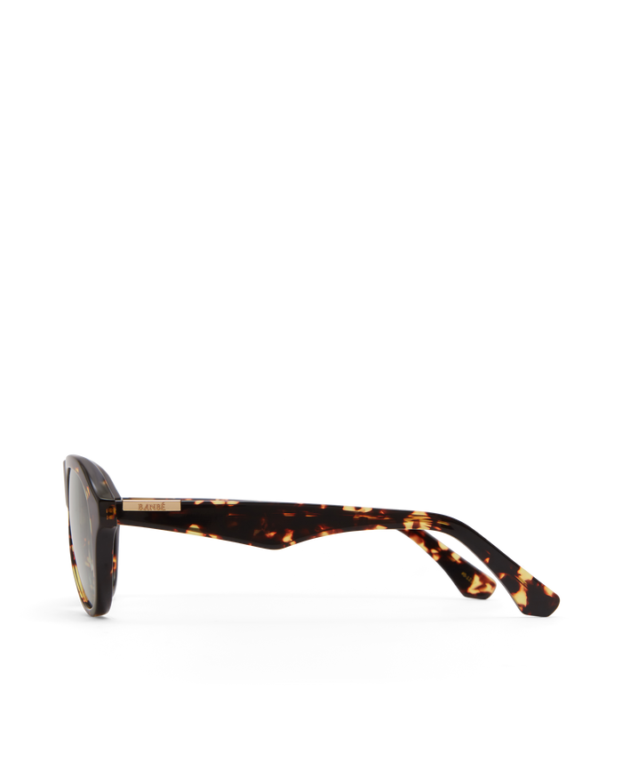 THE RILEY - AMBER TORT-LIGHT GREEN-SUNGLASSES-BANBE-BILLINI USA