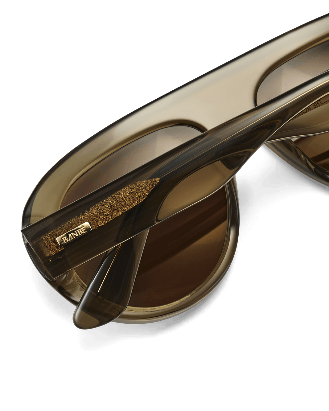 a pair of sunglasses with a black background