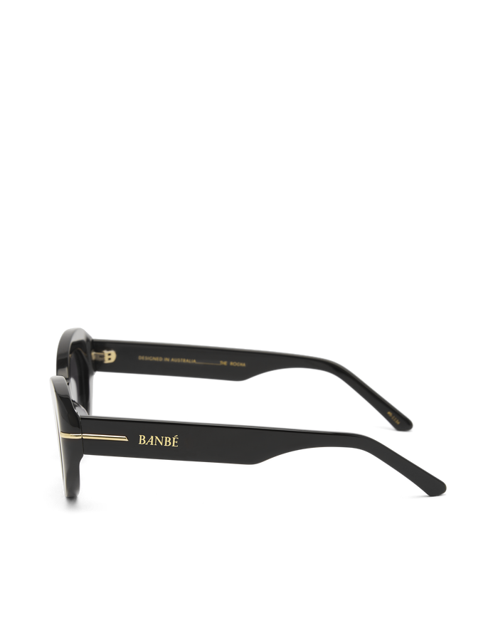 THE ROCHA - BLACK-JET-SUNGLASSES-BANBE-O/S-BILLINI USA