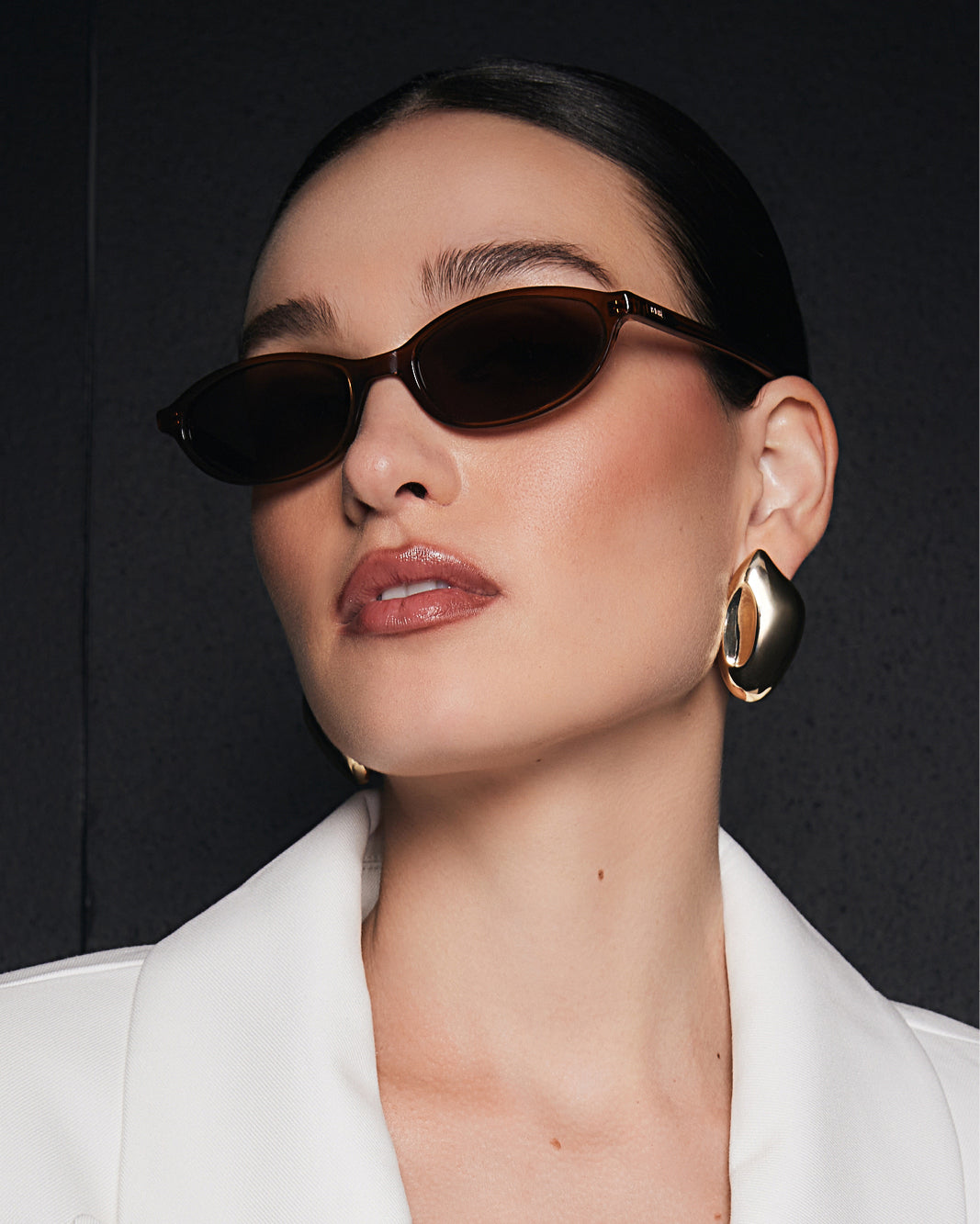THE RODRIGO - TOFFEE TORT-CHOCOLATE-SUNGLASSES-BANBE-BILLINI USA