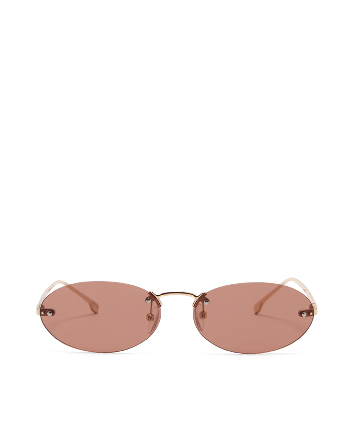 THE SABRINA - GOLD-ROSE-SUNGLASSES-BANBE-BILLINI USA