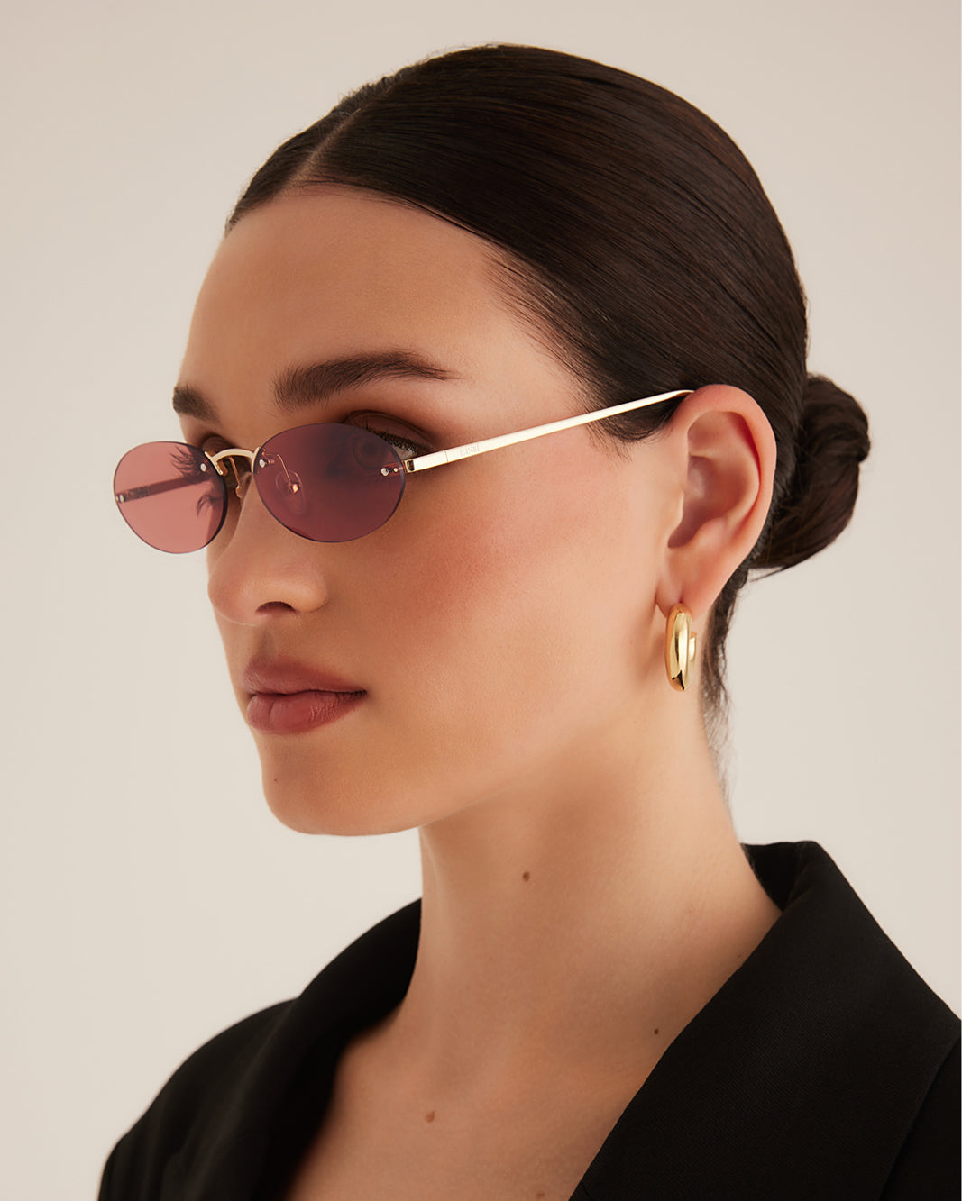 THE SABRINA - GOLD-ROSE-SUNGLASSES-BANBE-BILLINI USA
