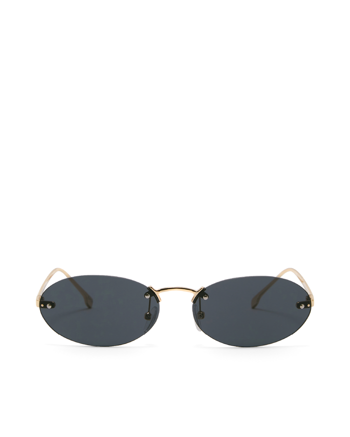 THE SABRINA - GOLD-SMOKE-SUNGLASSES-BANBE-BILLINI USA