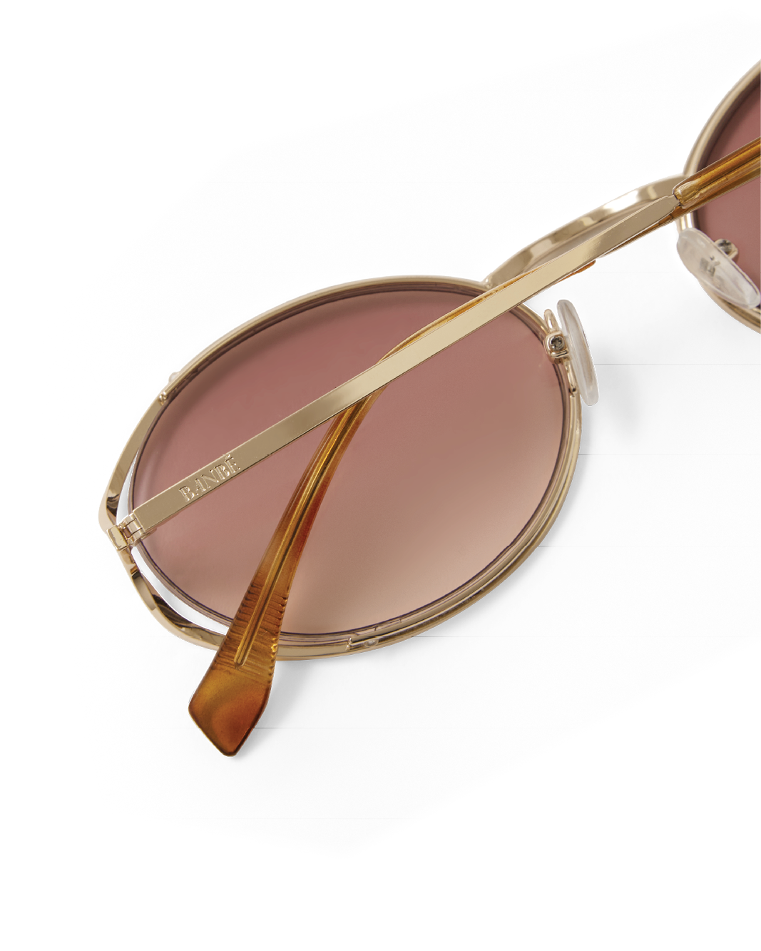THE SAMPAIO - GOLD-PINK FADE-SUNGLASSES-BANBE-BILLINI USA