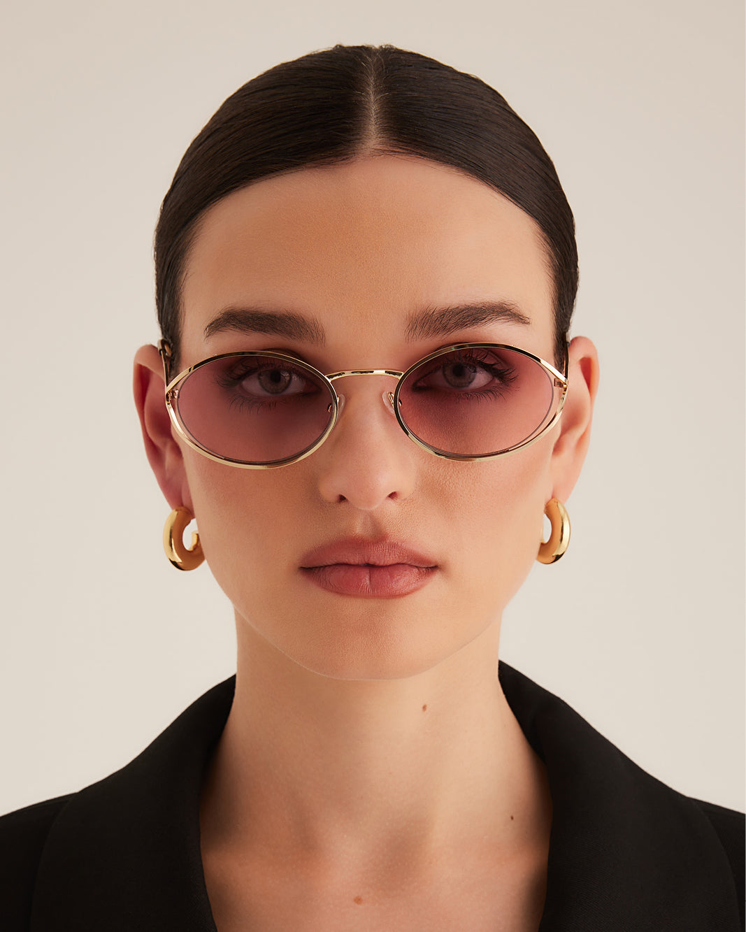 THE SAMPAIO - GOLD-PINK FADE-SUNGLASSES-BANBE-BILLINI USA