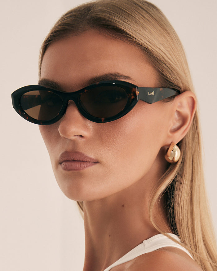 THE SELITA - HAVANA TORT-CHOCOLATE-SUNGLASSES-BANBE-O/S-BILLINI USA
