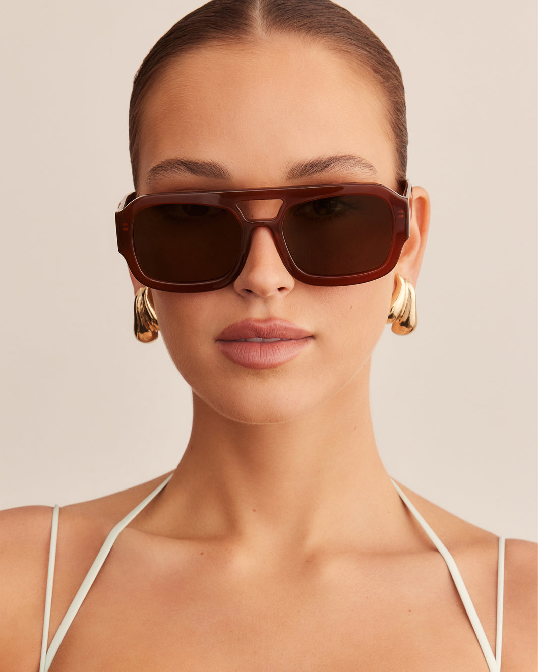 THE SUKI - CINNAMON-CINNAMON-SUNGLASSES-BANBE-BILLINI USA