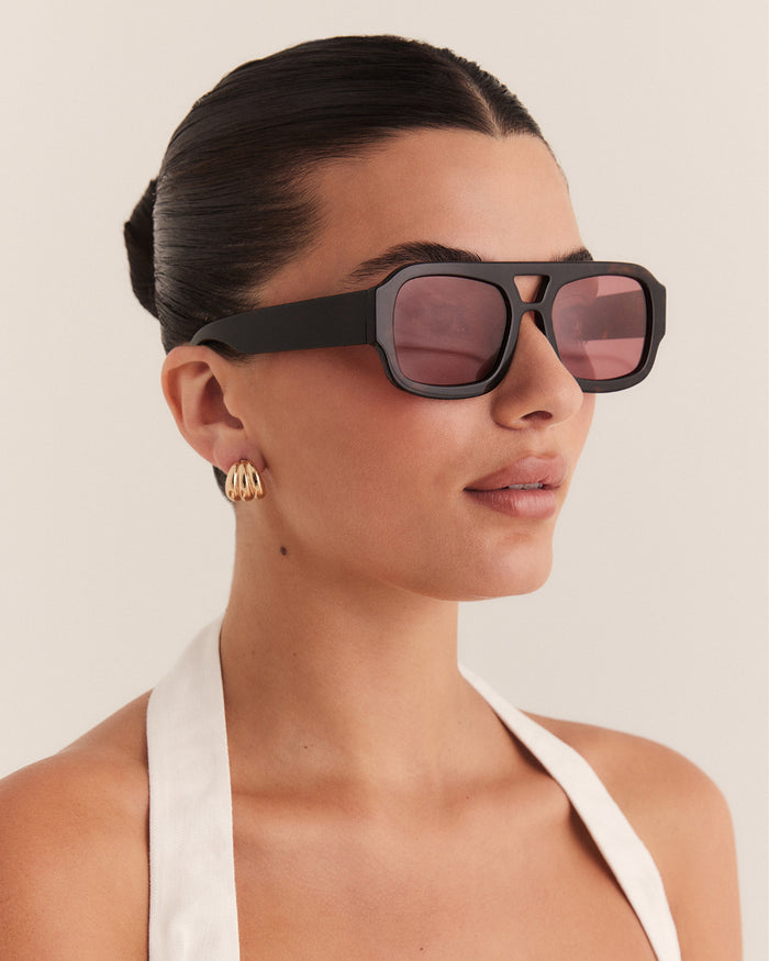 THE SUKI - DARK HAVANA TORT-MELON-SUNGLASSES-BANBE-BILLINI USA