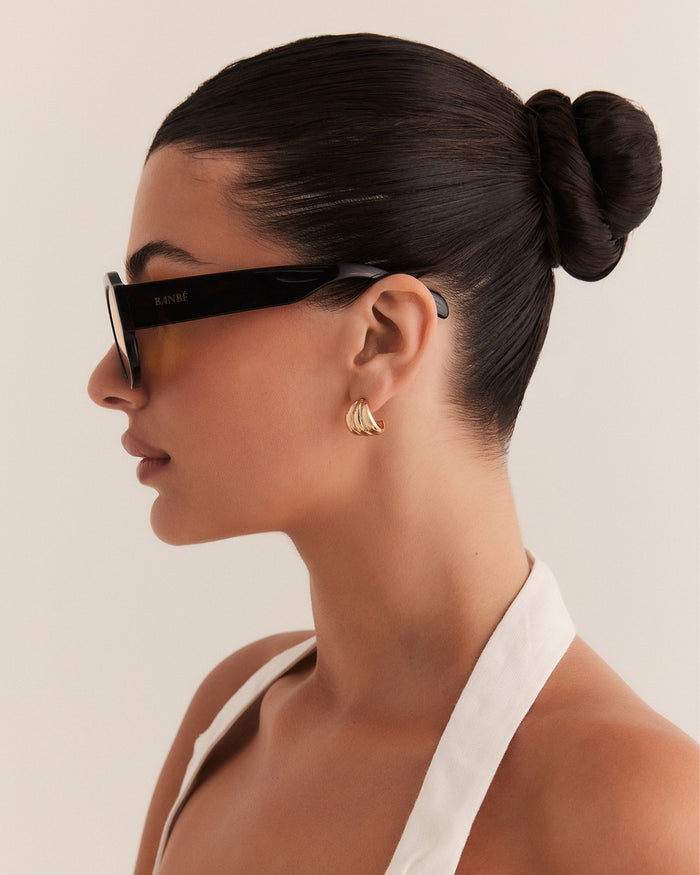 THE SUKI - DARK HAVANA TORT-YELLOW-SUNGLASSES-BANBE-BILLINI USA