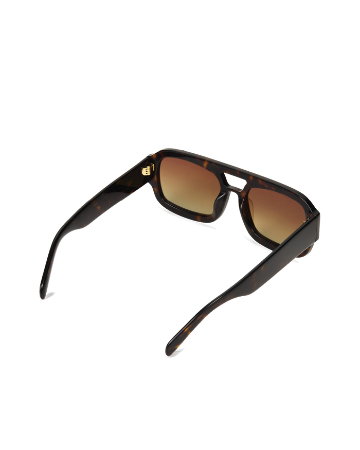 THE SUKI - DARK HAVANA TORT-CHOC FADE-SUNGLASSES-BANBE-BILLINI USA