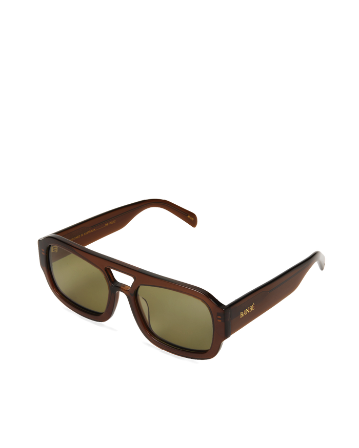 THE SUKI - MOCHA-KHAKI-SUNGLASSES-BANBE-BILLINI USA