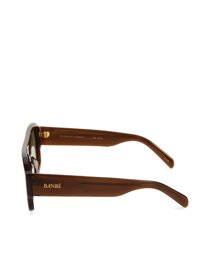 THE SUKI - MOCHA-KHAKI-SUNGLASSES-BANBE-BILLINI USA
