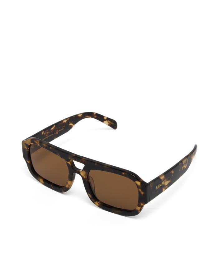 THE SUKI - TOFFEE TORT-CHOCOLATE-SUNGLASSES-BANBE-BILLINI USA