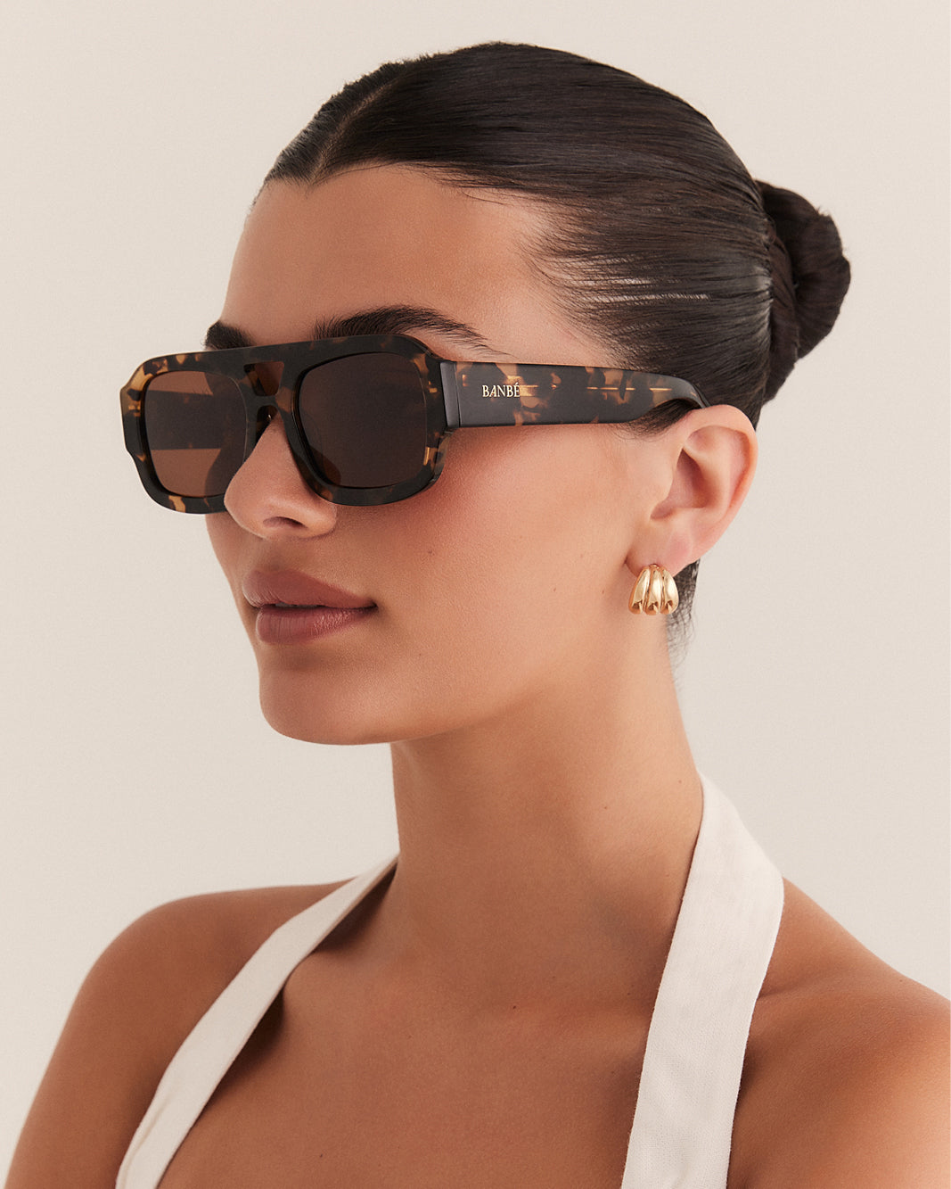 THE SUKI - TOFFEE TORT-CHOCOLATE-SUNGLASSES-BANBE-BILLINI USA