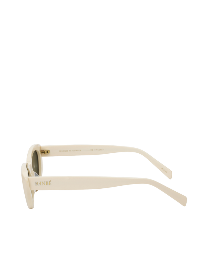 THE SWEENEY - IVORY-GREEN-SUNGLASSES-BANBE-BILLINI USA