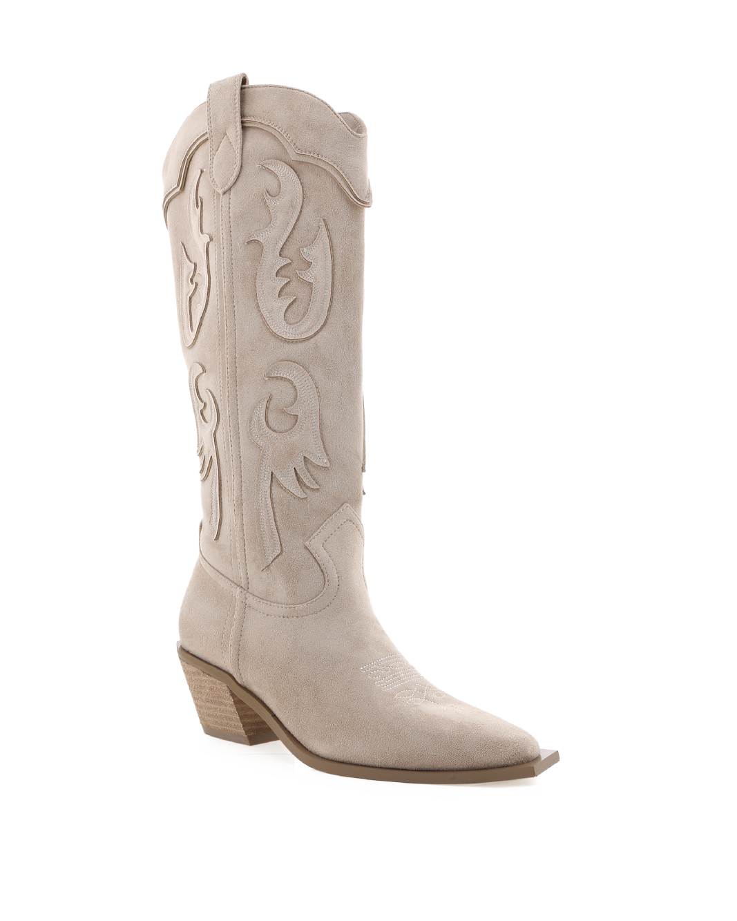 TULIE - LIGHT BEIGE SUEDE-Boots-Billini-BILLINI USA