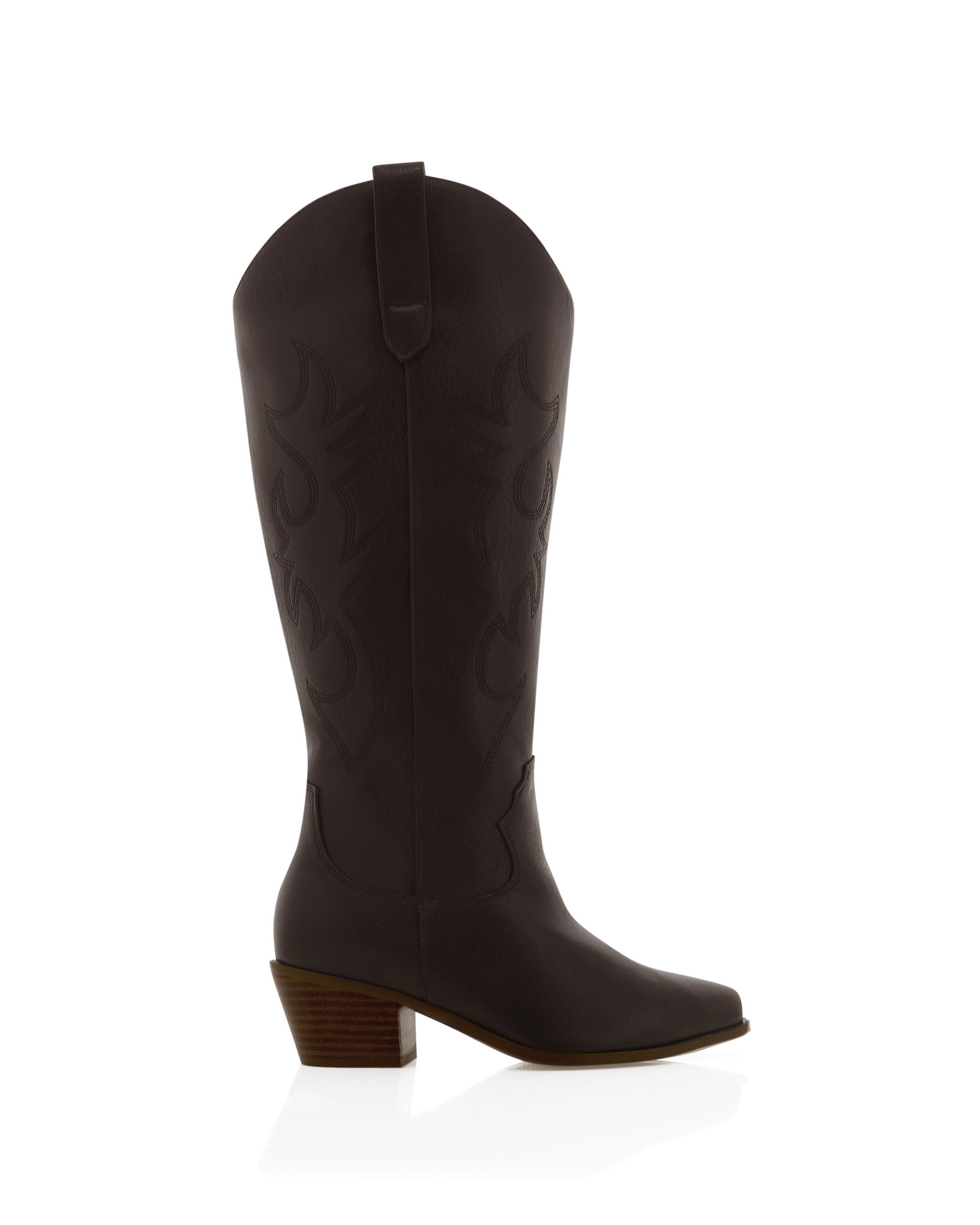 URSON EXTENDED CURVE - CHOCOLATE-Boots-Billini-BILLINI USA