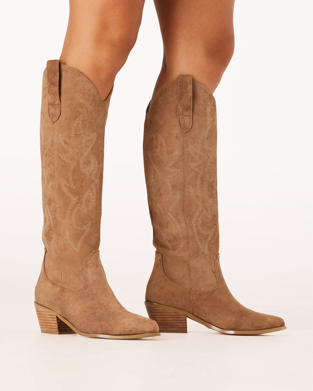 URSON - DARK TAN SUEDE-Boots-Billini-BILLINI USA