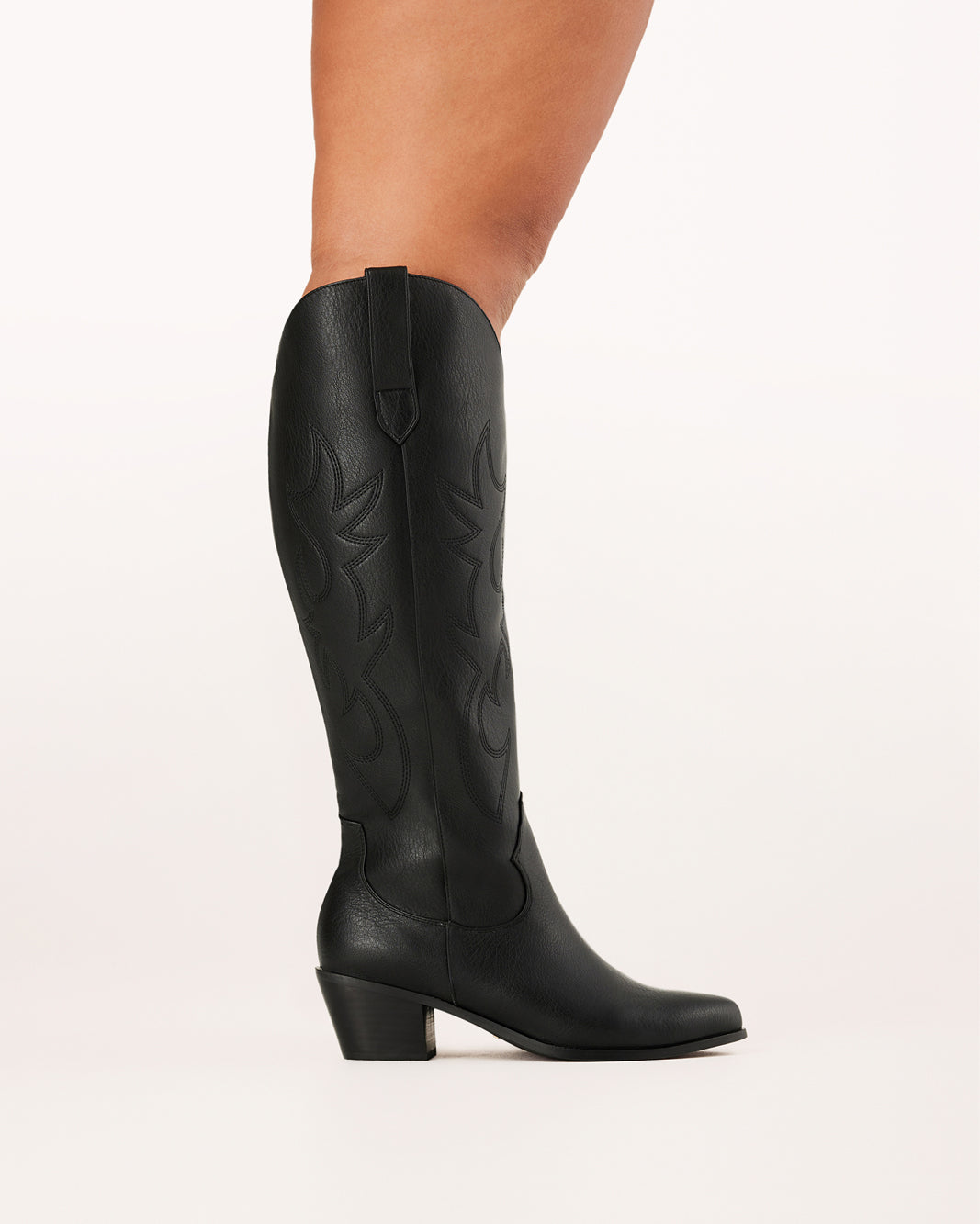 URSON EXTENDED CURVE - BLACK-Boots-Billini-BILLINI USA