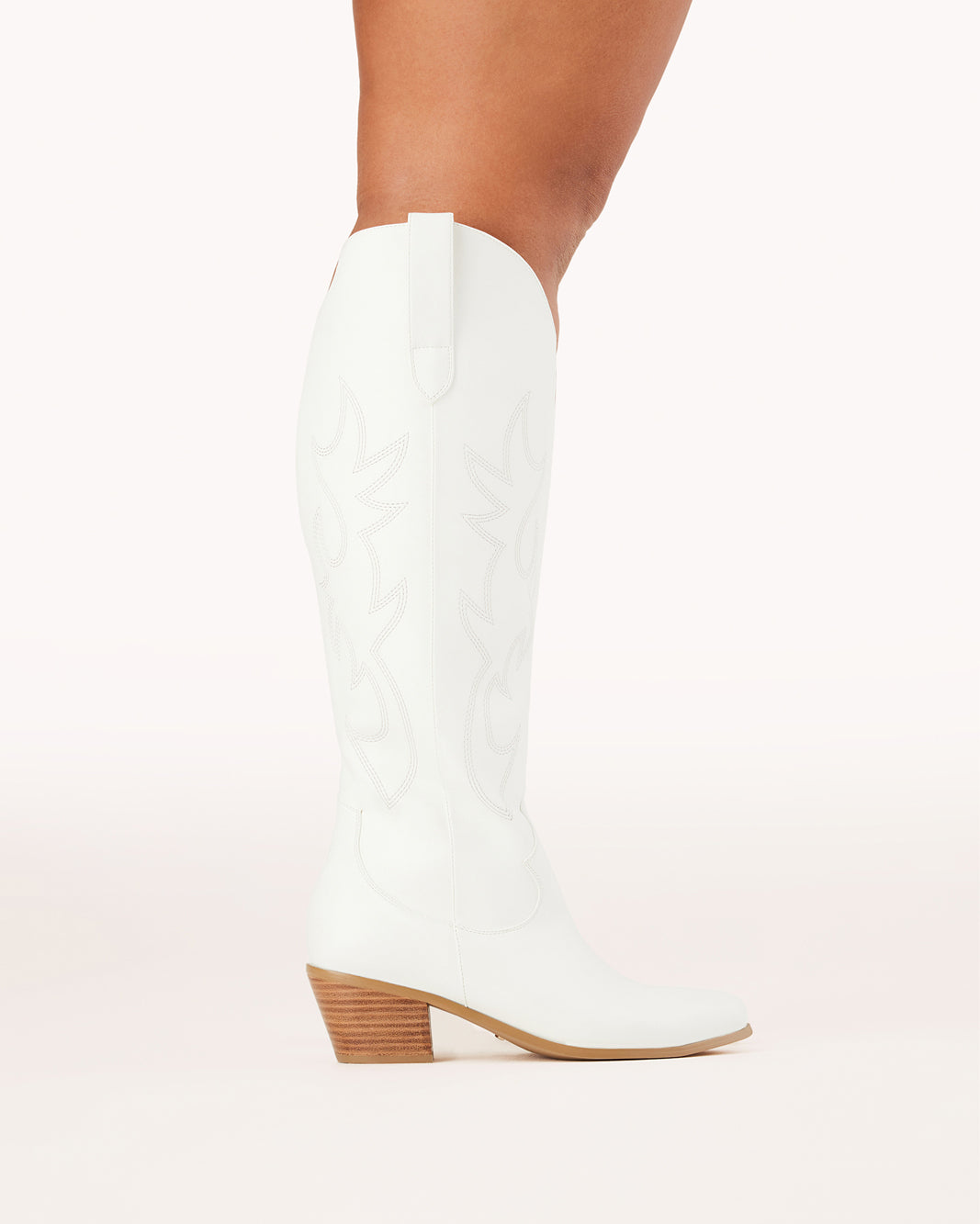 URSON EXTENDED CURVE - WHITE-Boots-Billini-BILLINI USA