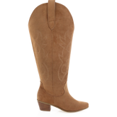 DARK TAN SUEDE