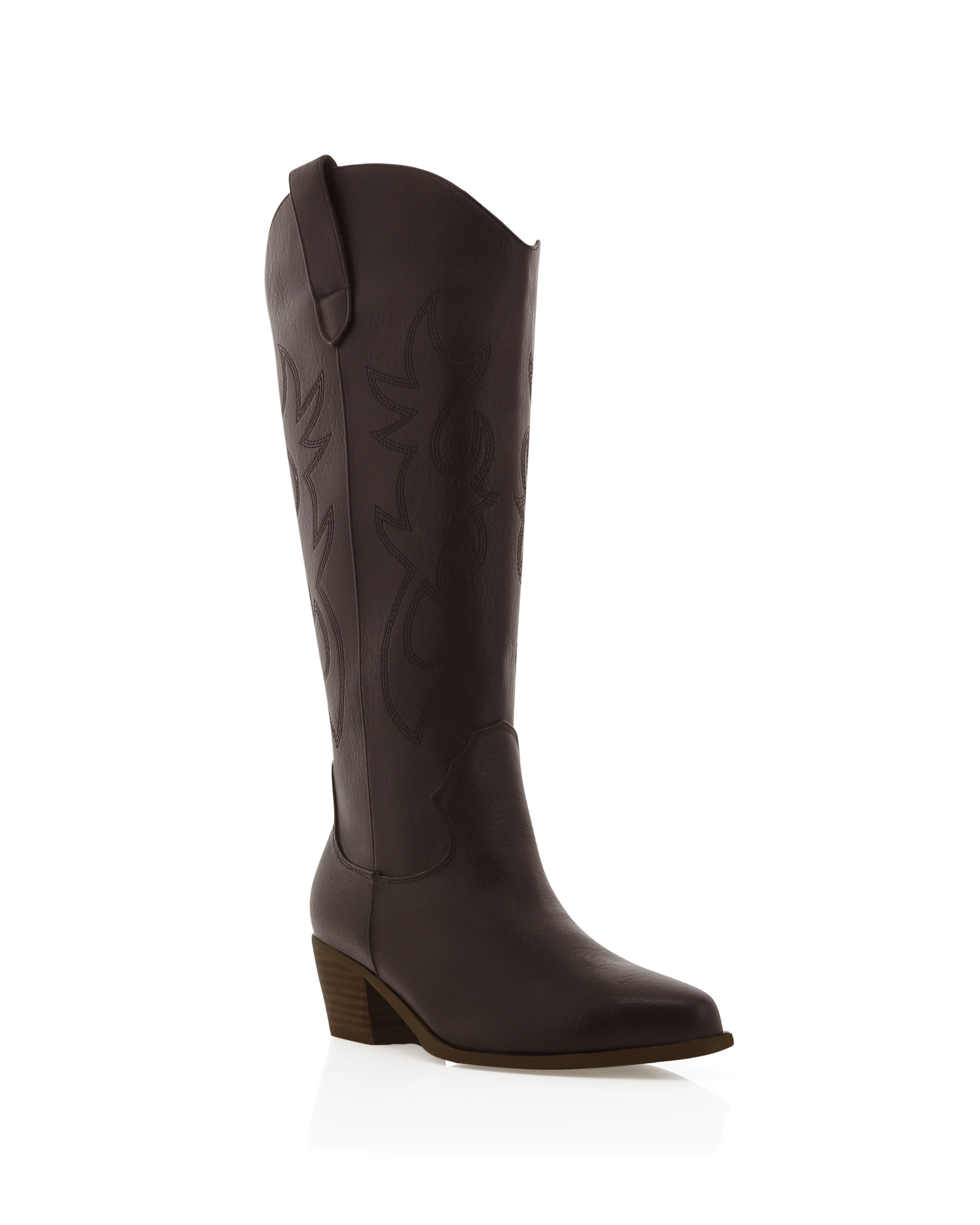 URSON EXTENDED CURVE - CHOCOLATE-Boots-Billini-BILLINI USA