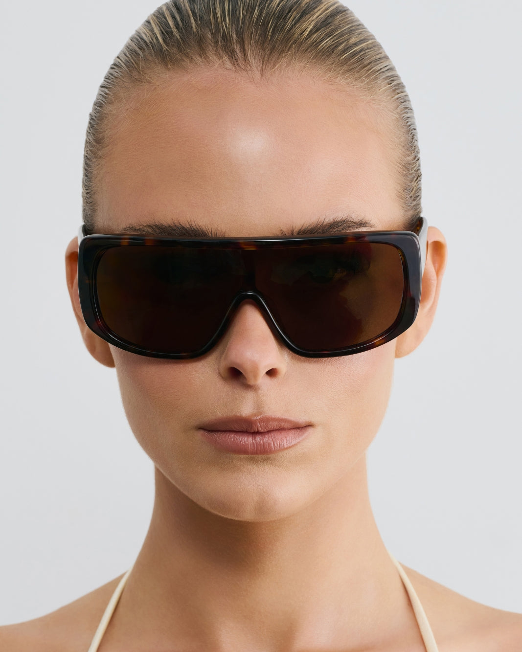 a woman wearing sunglasses