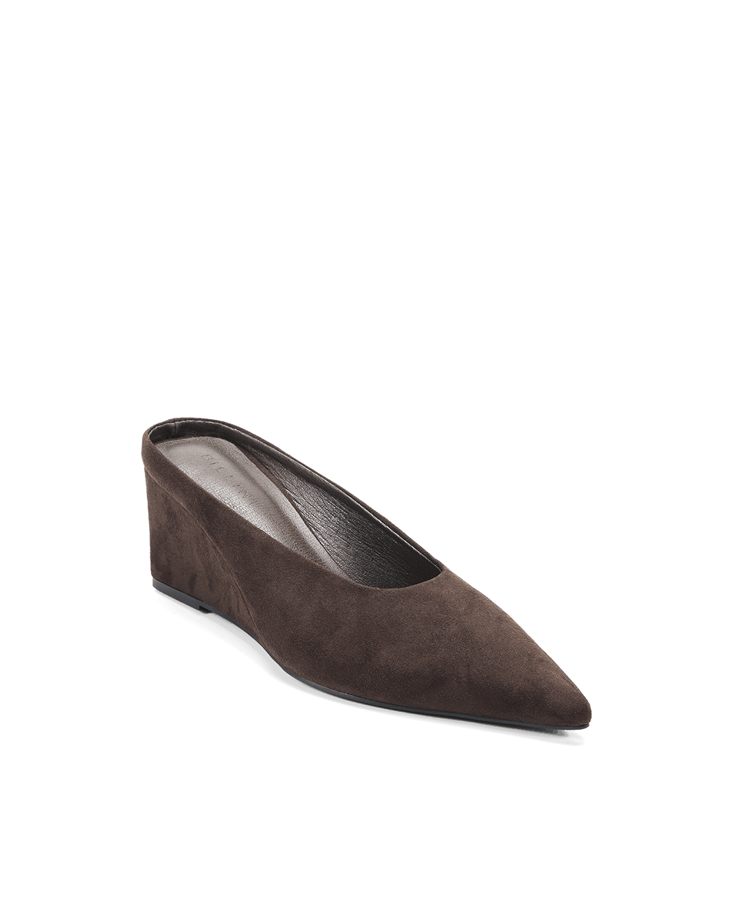 VIANNE - DARK CACAO SUEDE-Wedges-Billini-BILLINI USA