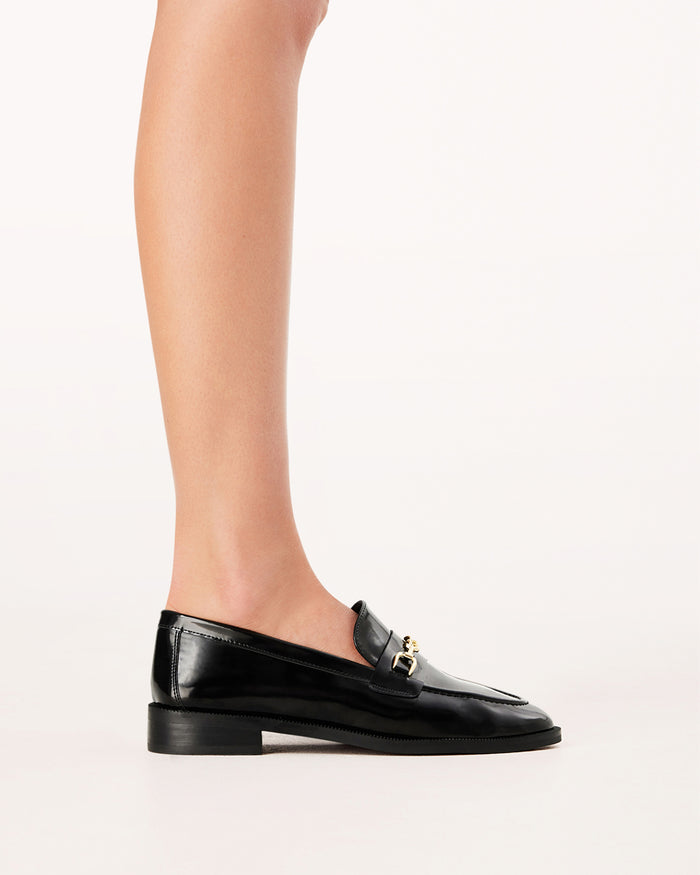 WARREN - BLACK SHINE-Flats-Billini-BILLINI USA
